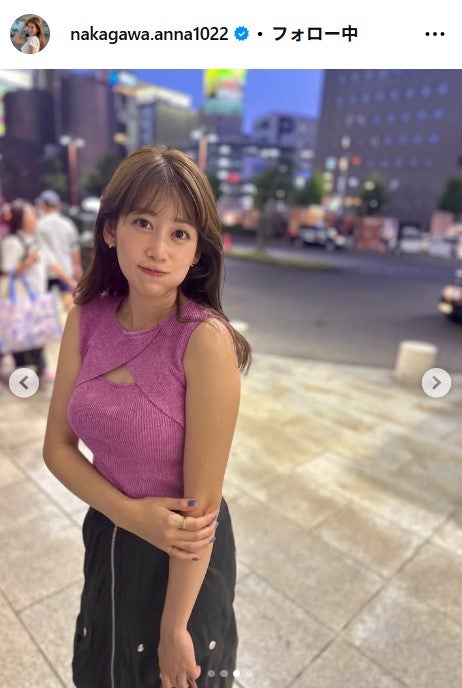 中川安奈Instagramより