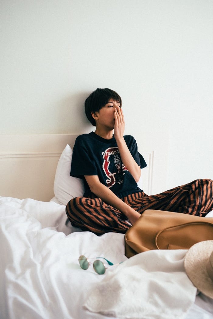 ラブリ/「Ray-Ban」ムック本『80人のミュージシャン&クリエイターが思う、旅する理由。』より(画像提供:マガジンハウス)