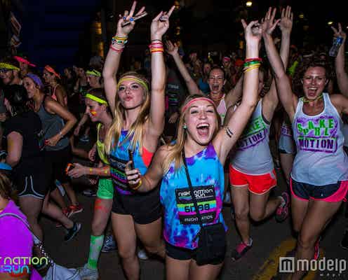 米最大級のナイト系ランイベント「ナイトネーションラン」日本上陸 ネオンコーデで集合!