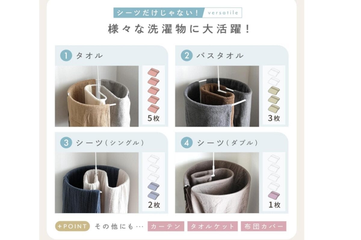 シーツハンガー