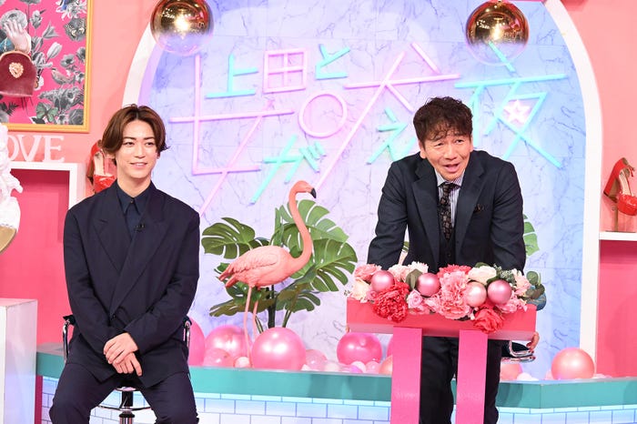 亀梨和也、上田晋也(C)日本テレビ