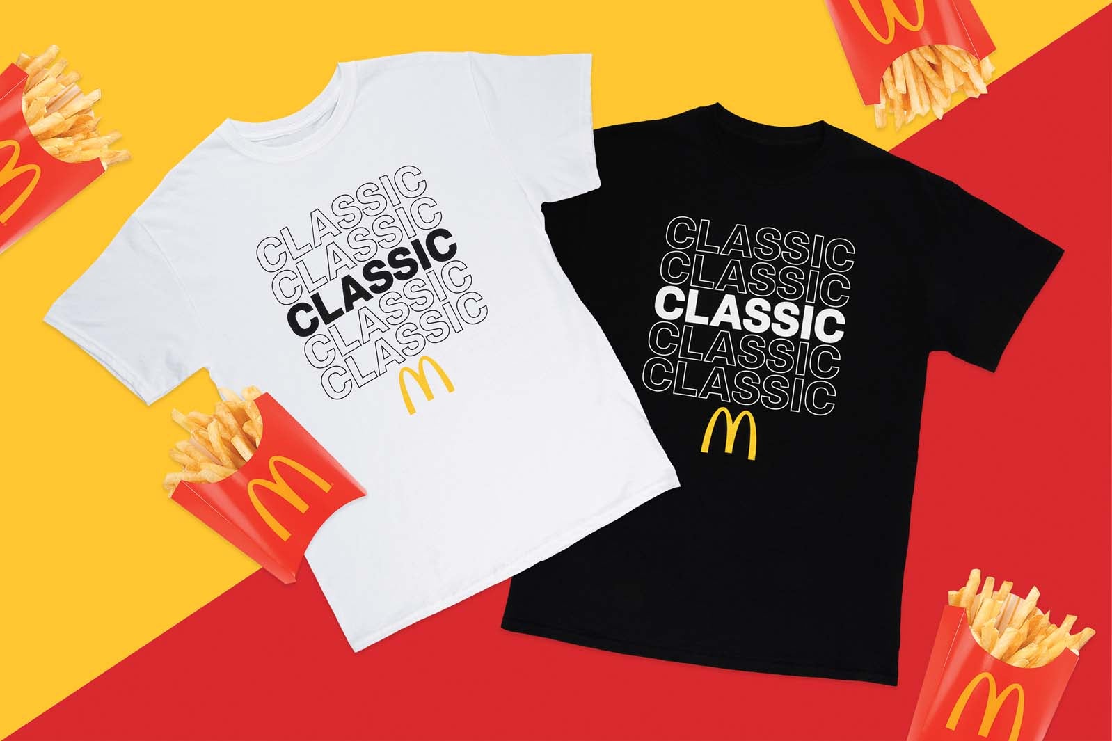マクドナルド限定オリジナルTシャツ