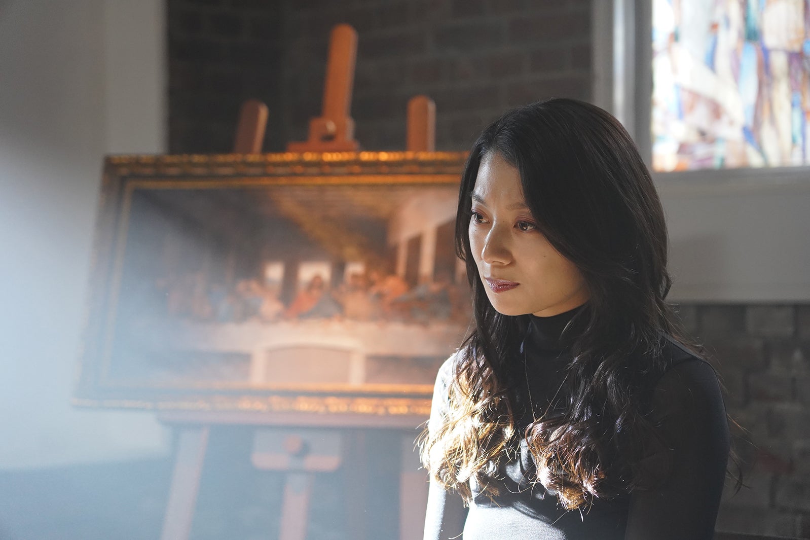 小池栄子／「美食探偵 明智五郎」第5話より（C）日本テレビ