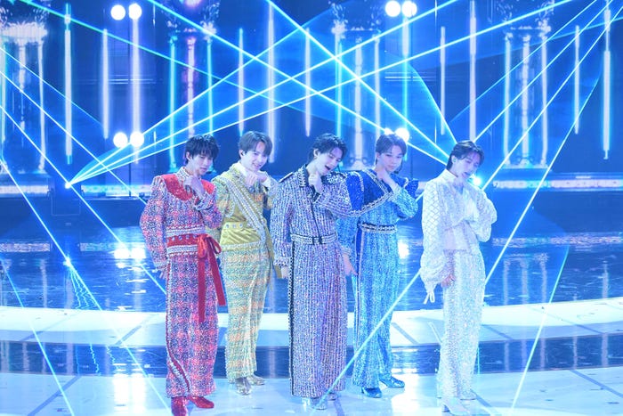 「第76回NHK紅白歌合戦」M!LK(C)NHK