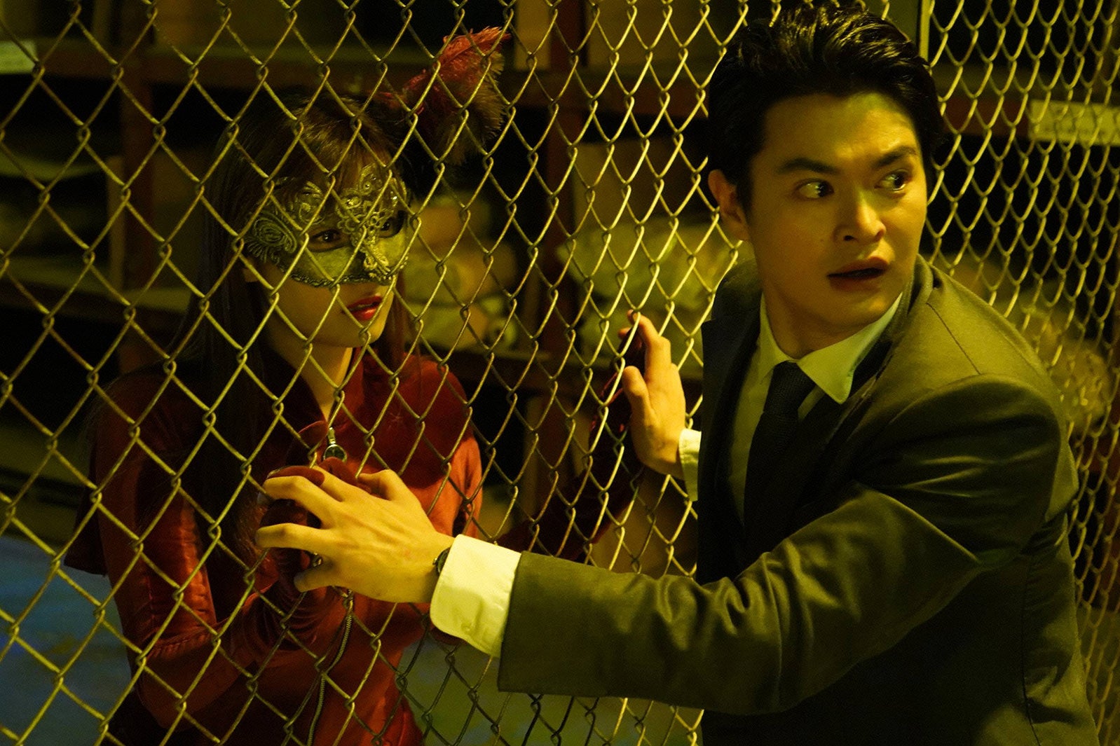 深田恭子、瀬戸康史（C）フジテレビ