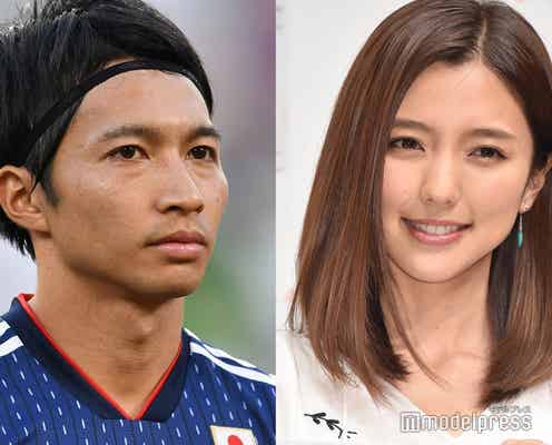 真野恵里菜、夫・柴崎岳選手の試合中継に映り込み「可愛い」と話題に
