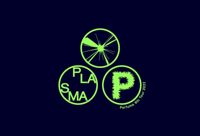 「Perfume 9th Tour 2022“PLASMA”」ロゴ(提供写真)