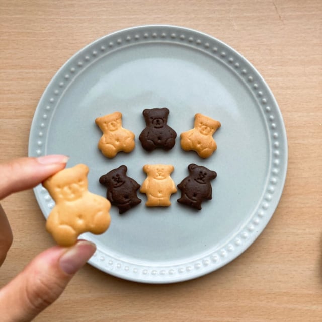 無印良品のてんさい糖ビスケットがかわいすぎる。