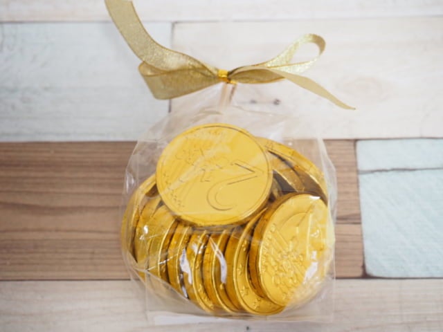 成城石井金貨チョコパッケージ写真