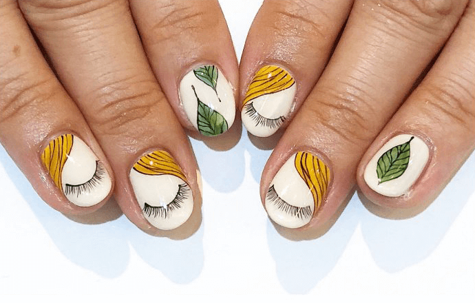 新緑の葉で季節感アップ！