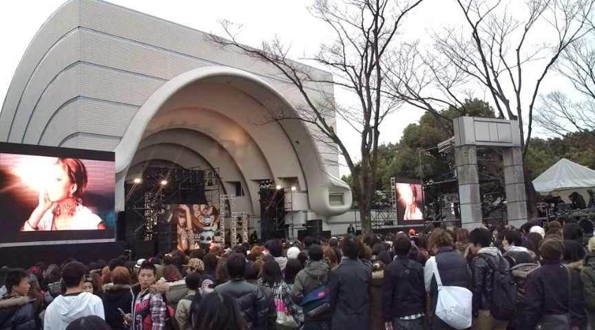 倖田來未/代々木野外音楽堂フリーライブ