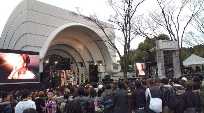 倖田來未/代々木野外音楽堂フリーライブ