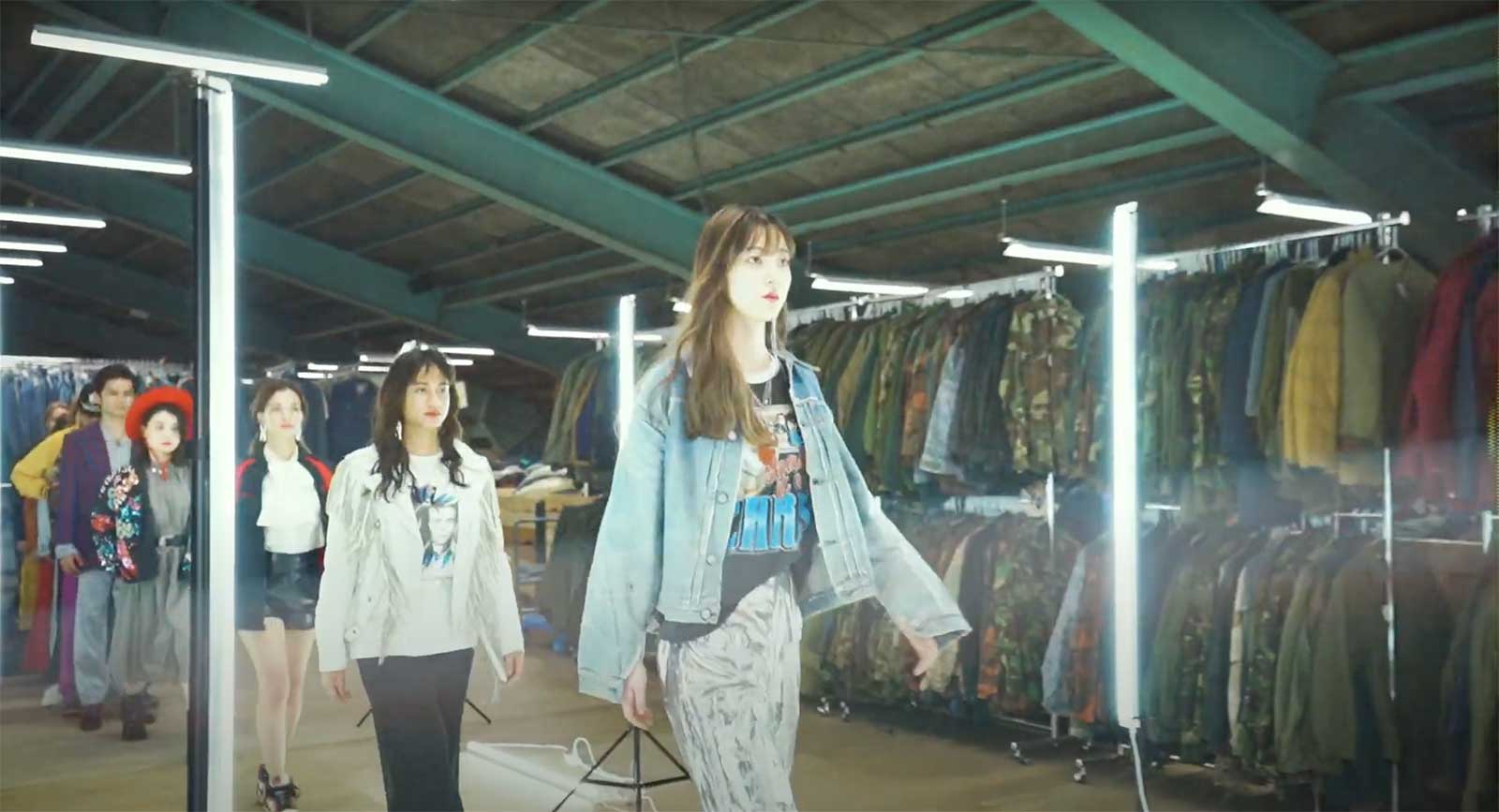 「Top of the Hill VINTAGE RUNWAY 2021 SS」より （提供写真）