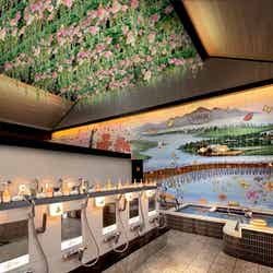 SABON×堀田湯 洗い場/画像提供:SABON Japan