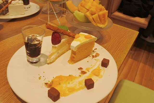 スイーツとフルーツ