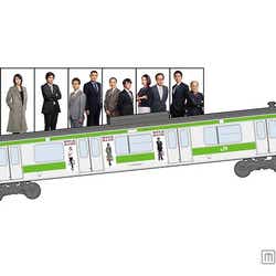 モデルプレス - SMAP木村拓哉「HERO」月間スタート ラッピング電車運行&号外新聞配布