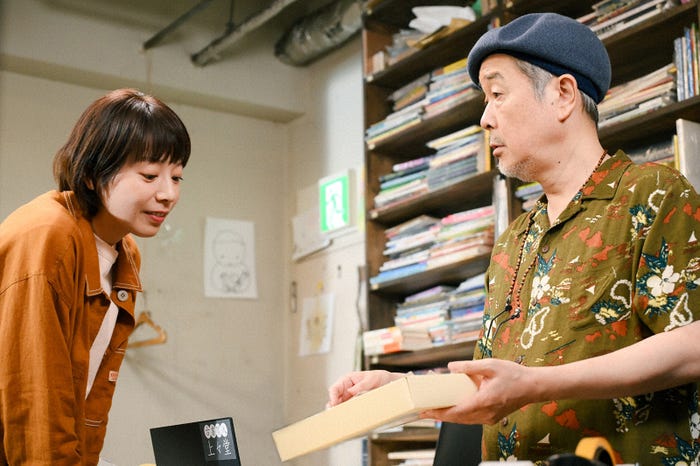 夏帆、リリー・フランキー「Tシャツが乾くまで」第1話(C)TBS