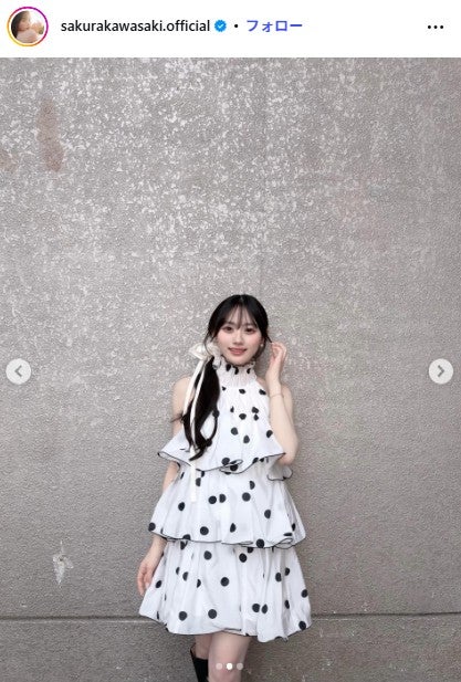 川崎桜Instagramより