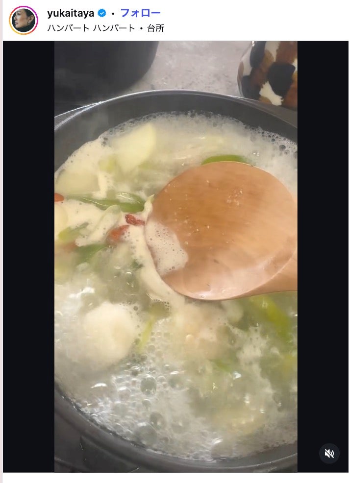 板谷由夏Instagramより