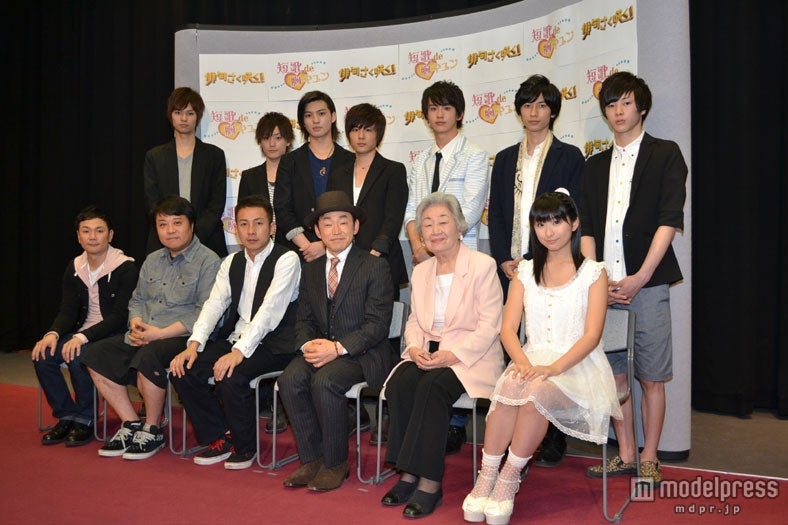 「俳句さく咲く！」出演者たち