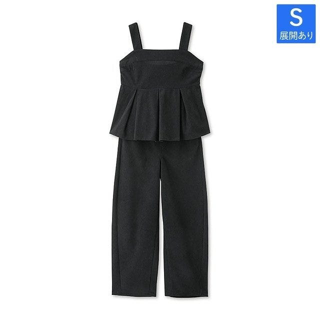 しまむらMARIEビスチェ×コクーンパンツ