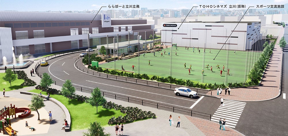 TOHOシネマズ 立川／画像提供：三井不動産