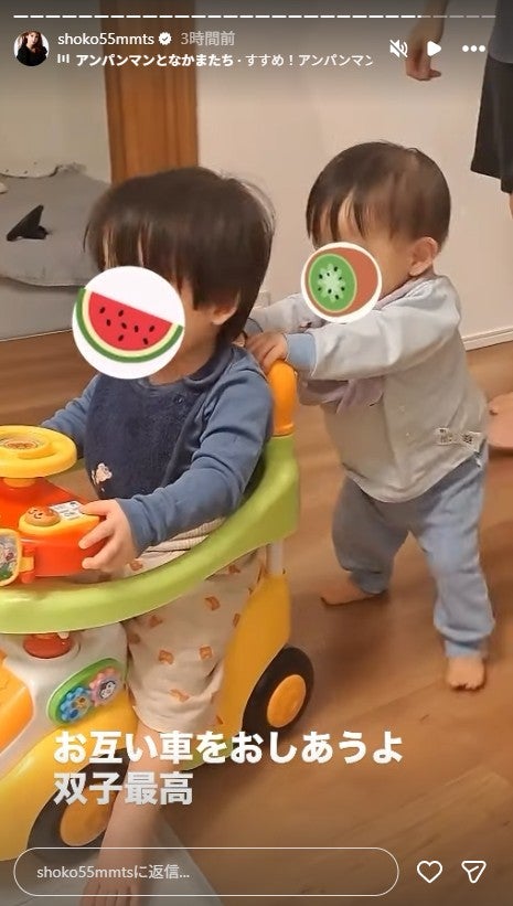 中川翔子Instagramストーリーズより