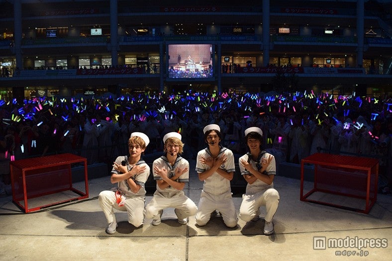 DISH//、雨の中でファンと一体 新曲を初披露