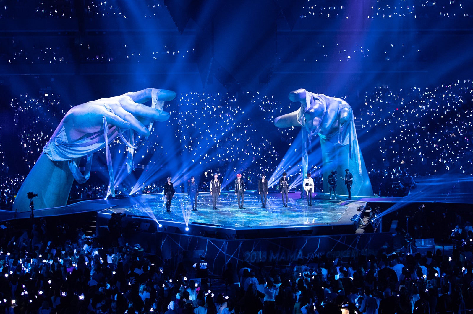 「2018 MAMA in Japan」の様子（C）CJ ENM Co.,Ltd,All Rights Reserved