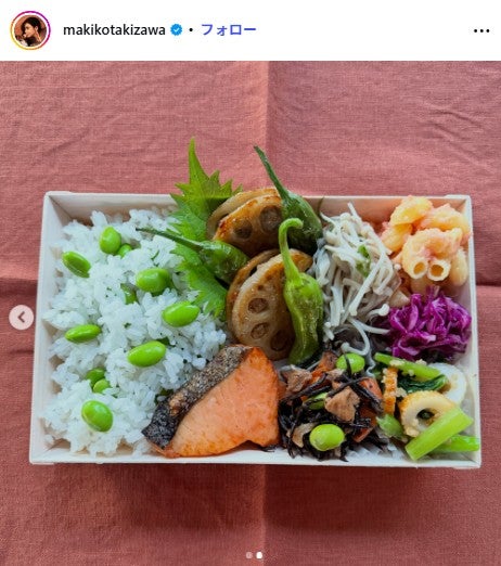 滝沢眞規子Instagramより