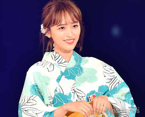近藤千尋、浴衣で爽やか夏ランウェイ 北陸初ステージに緊張も<TGC富山2018>