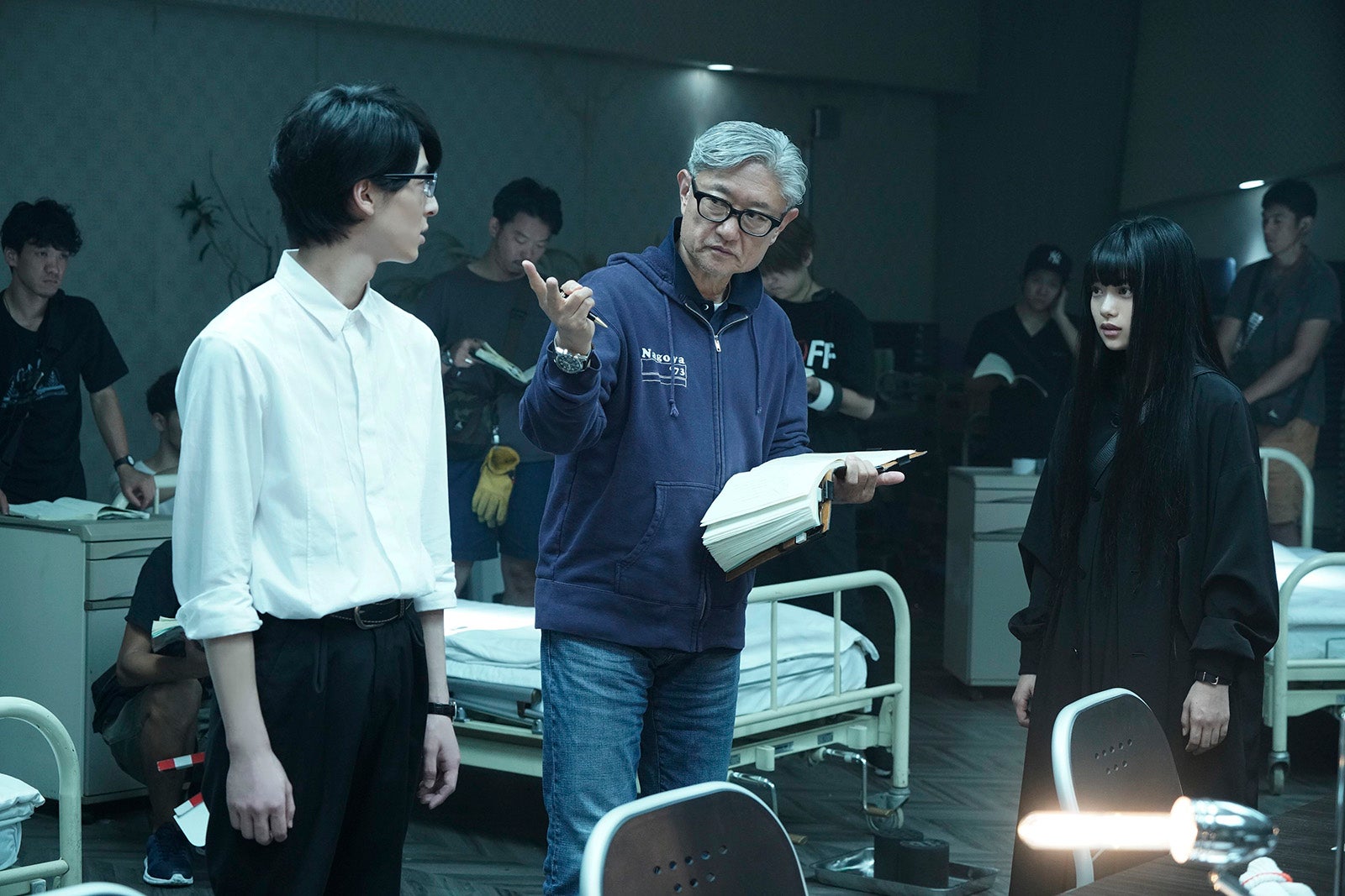 映画「十二人の死にたい子どもたち」メイキング（C）2019「十二人の死にたい子どもたち」製作委員会