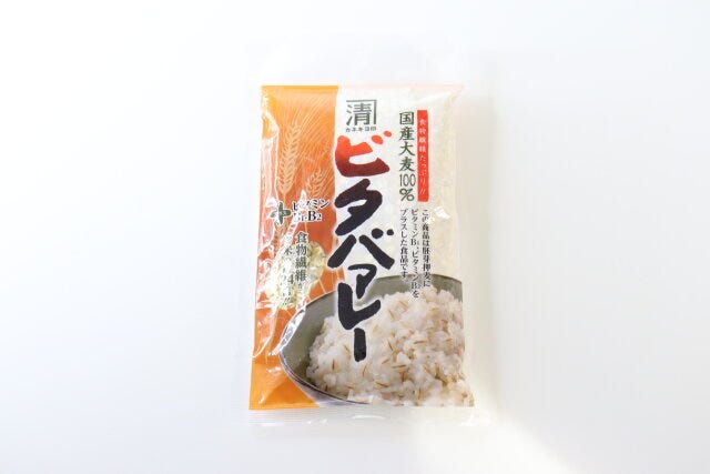 ダイソー　国産大麦100％ビタバァレー　パッケージ