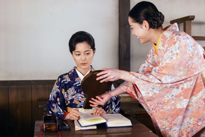 生田絵梨花、中井友望「風、薫る」第27話(C)NHK