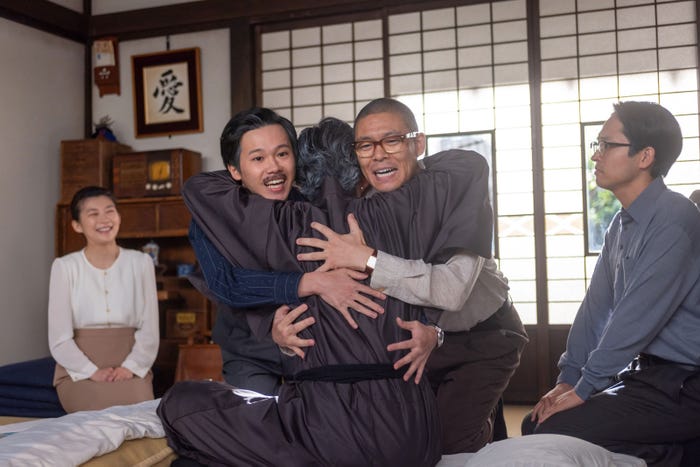 伊藤沙莉、名村辰、滝藤賢一、松川尚瑠輝、平埜生成「虎に翼」第120話(C)NHK