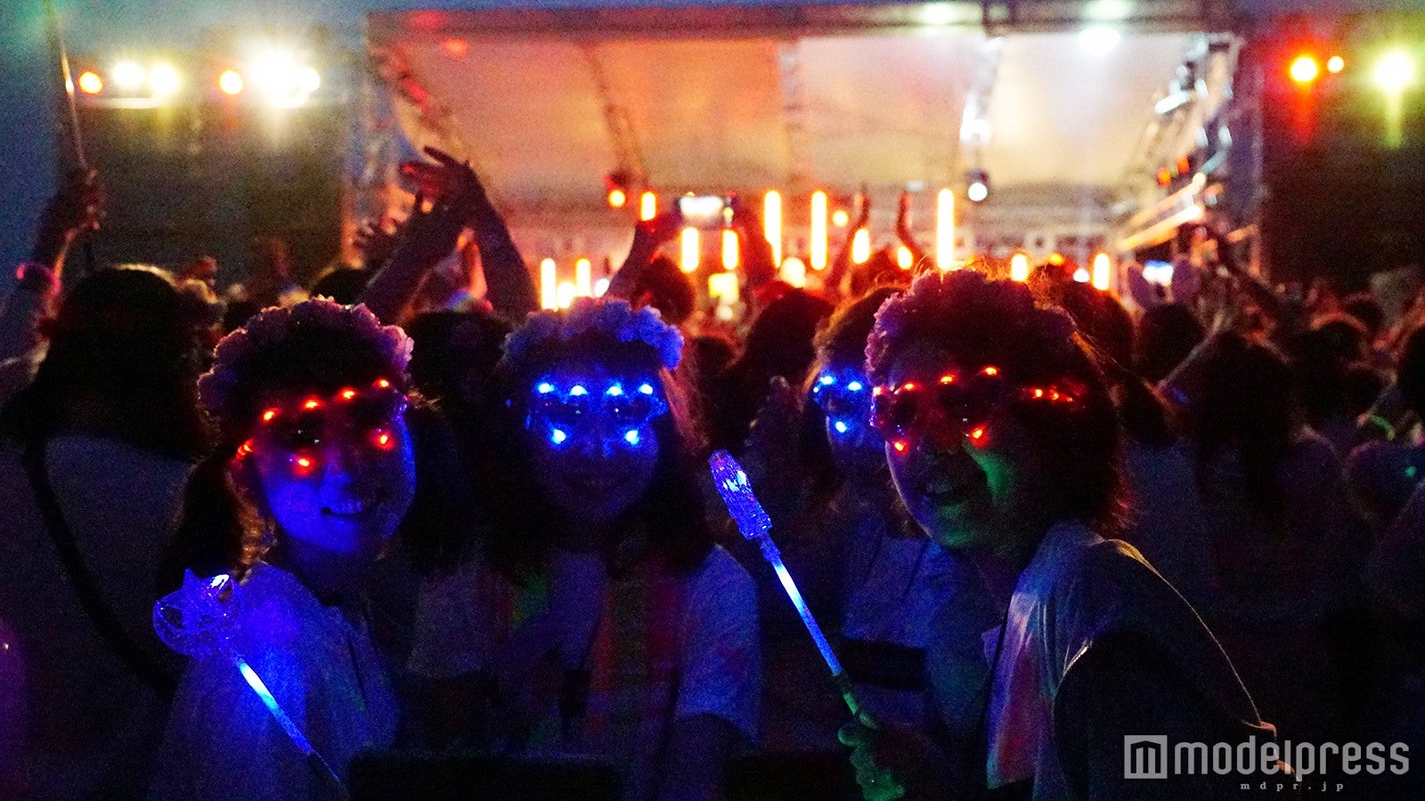 「NEON BUBBLE DASH」の様子／photo by 真田秀幸