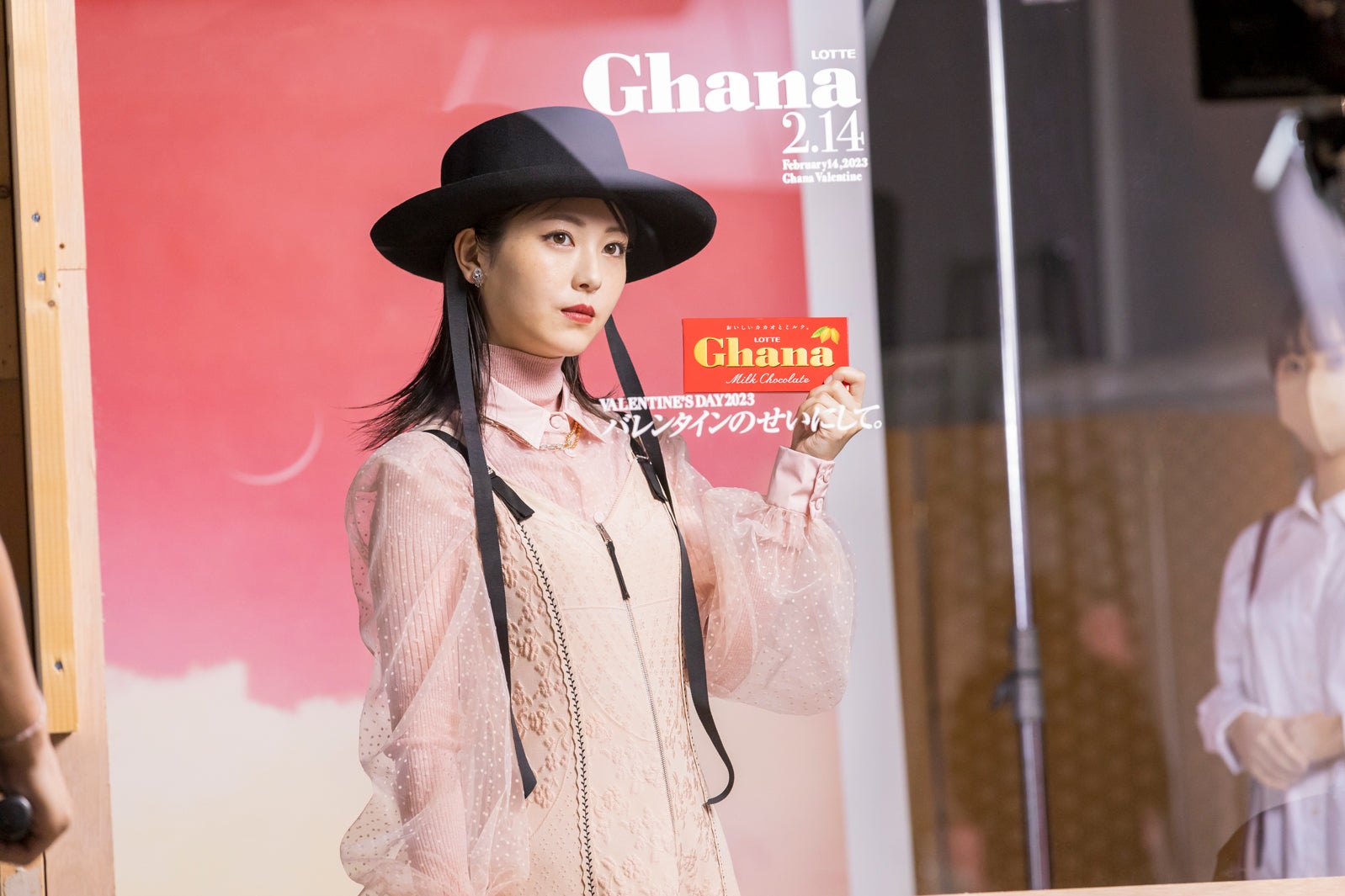 浜辺美波／メイキング（提供写真）