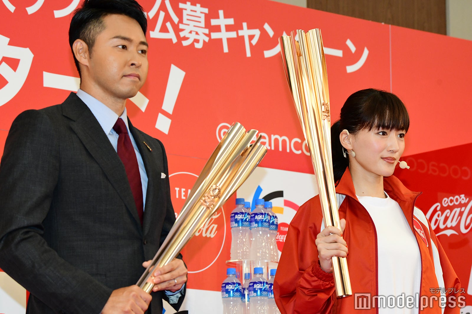 北島康介、綾瀬はるか （C）モデルプレス