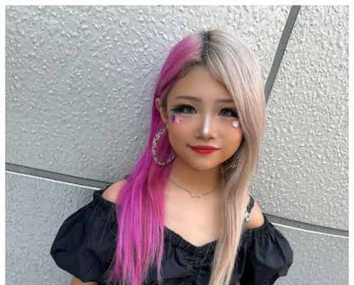 小学生ギャルモデルゆなち、派手色最新ヘア公開「髪色天才」「盛れてる」の声