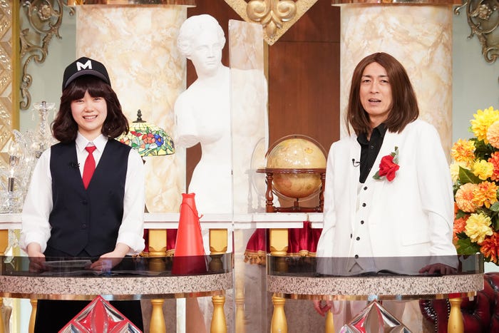 小高茉緒、矢部浩之(C)日本テレビ