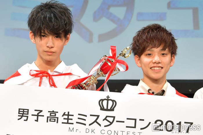 「男子高生ミスターコン2017」北海道・東北地方 平賀勇成くん、阿部超くん(C)モデルプレス