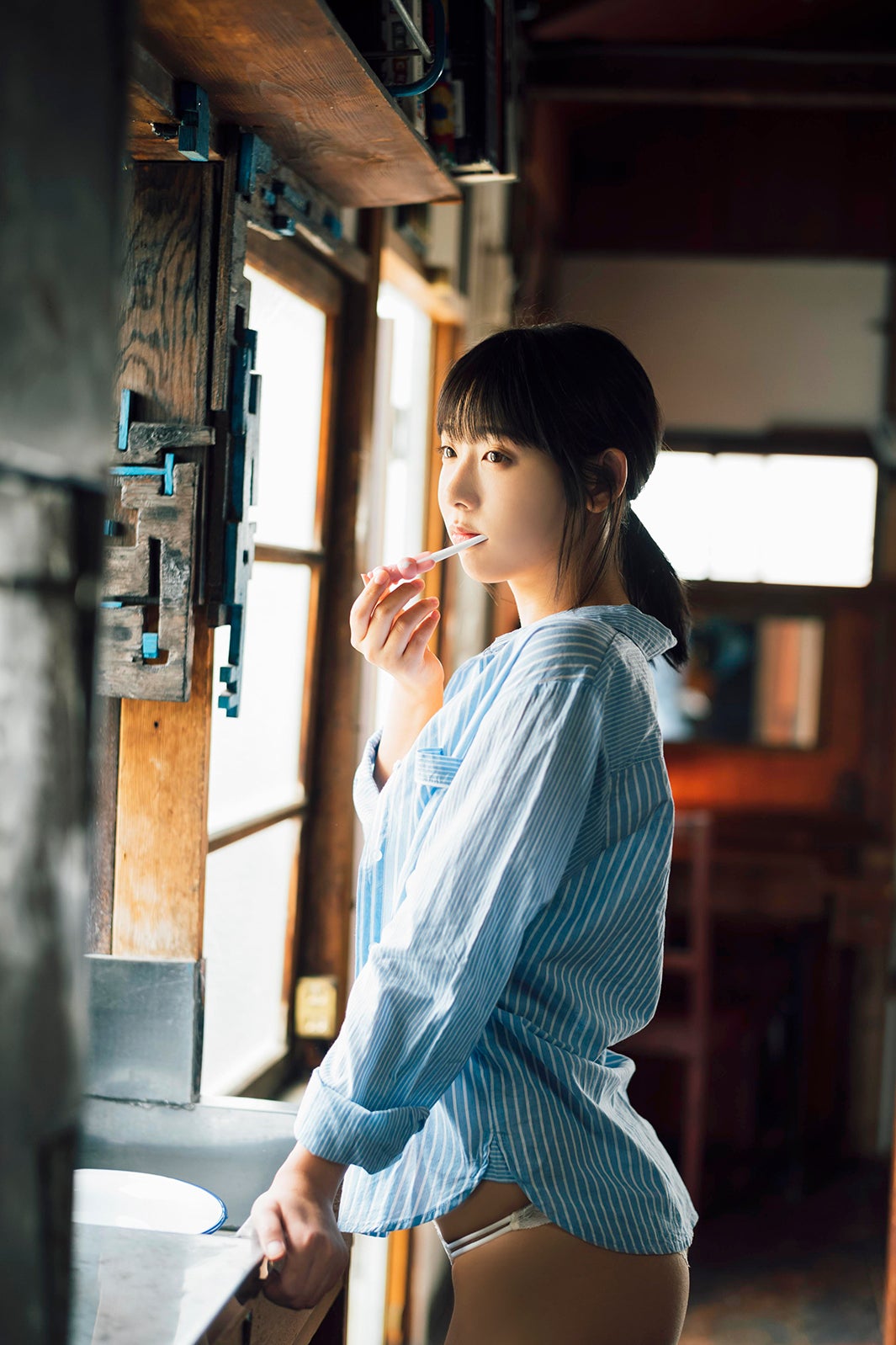 水湊みお／「B.L.T.7月号」（東京ニュース通信社刊）撮影：横山マサト