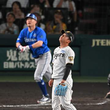 阪神 先発・村上は7回3失点で17戦連続QS