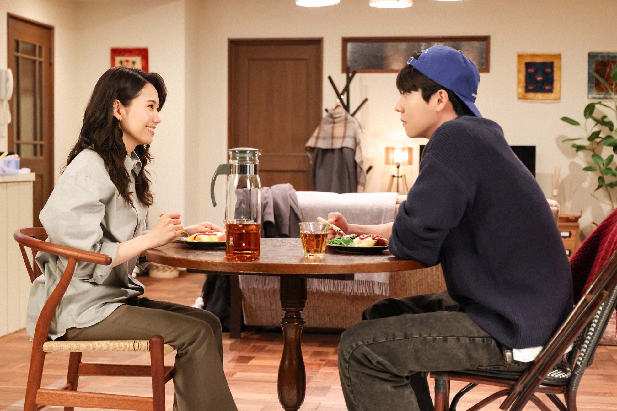 二階堂ふみ、チェ・ジョンヒョプ「Eye Love You」第8話より（C）TBS