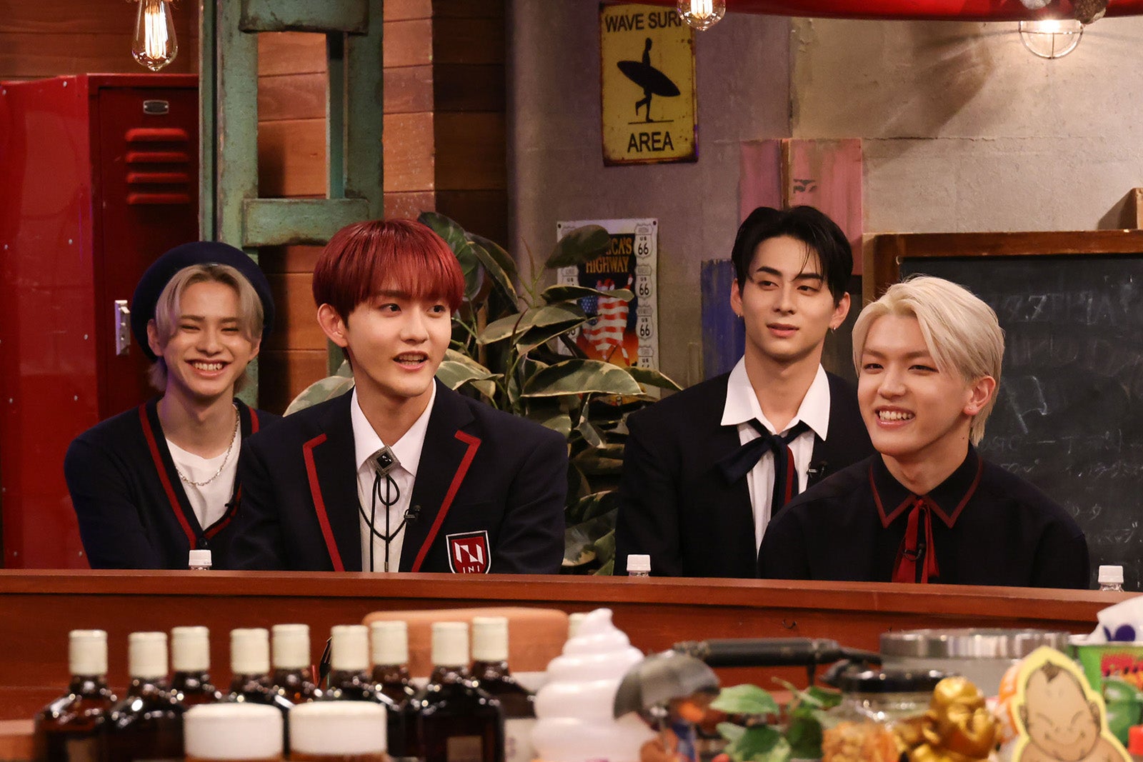 （左から）松田迅、田島将吾、西洸人、高塚大夢（C）カンテレ