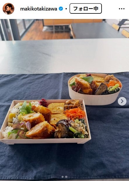 滝沢眞規子Instagramより