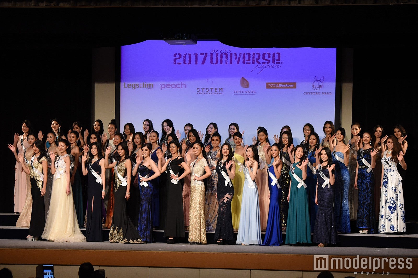 「2017ミス・ユニバース・ジャパン」ファイナリスト （C）モデルプレス