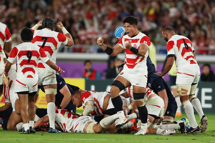 ラグビー日本代表/(Photo by Getty Images)