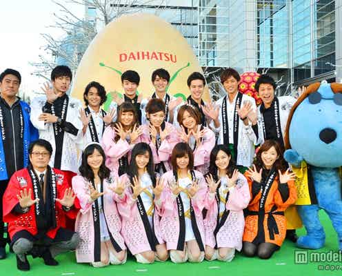 アイドリング!!!らで盛大に幕開け フジテレビ社長も自らスープ振舞う