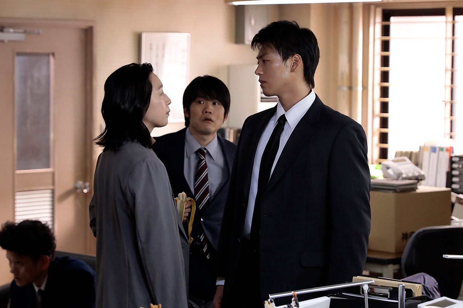 江口のりこ、上川周作、竹内涼真「再会～Silent Truth～」第6話（C）テレビ朝日